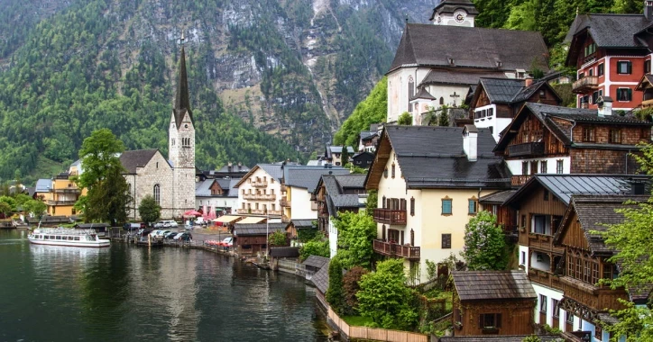 Ansicht von Hallstatt, Oberösterreich