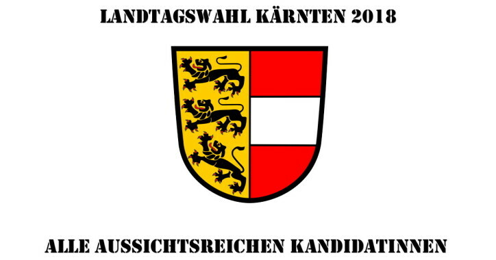 Die KandidatInnen zur Kärntner Landtagswahl
