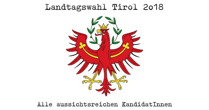 Die KandidatInnen für die Tiroler Landtagswahlen